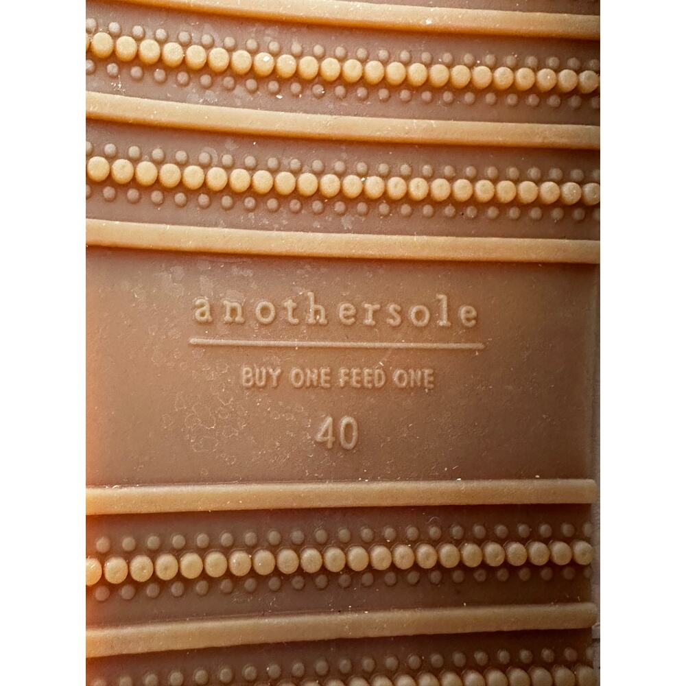 Anothersole Pink Stella Lace-Up Leather Flat US 9 NWOT Feminine and Flirty! - Picture 9 of 9